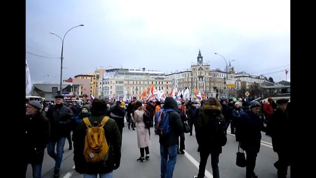 МАРШ ПАМЯТИ НЕМЦОВА | МОСКВА | 29.02.20 смотреть онлайн