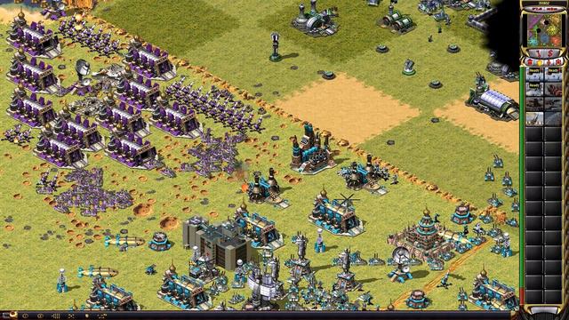 Tesla Defense! - 1v7 SUPER BRUTAL AI ( Command & Conquer - Yuri's Revenge ) смотреть онлайн