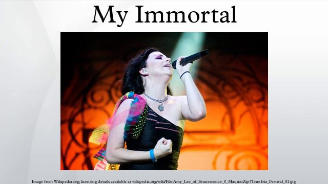 My Immortal смотреть онлайн