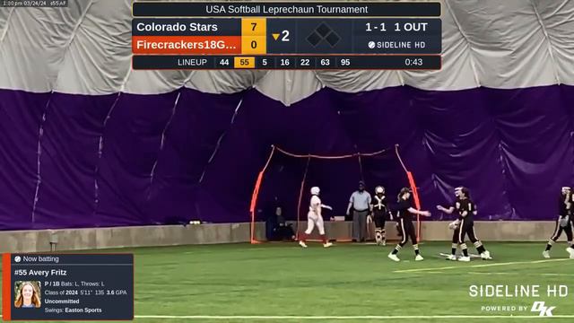 Firecrackers18Gold vs. Colorado Stars (2024.03.24) смотреть онлайн