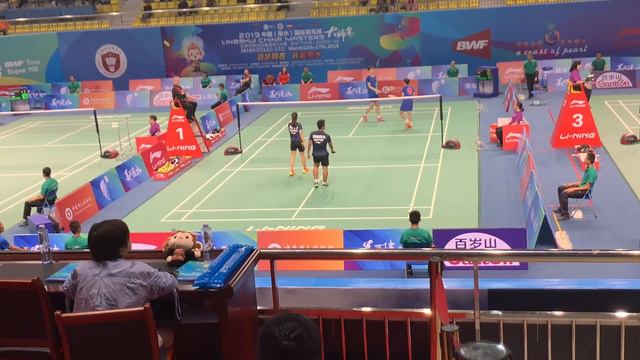 Feng Yanzhe & Lin Fangling VS Danny Bawa Chrisnanta & Tan Wei Han | Badminton Match Video 2019 смотреть онлайн