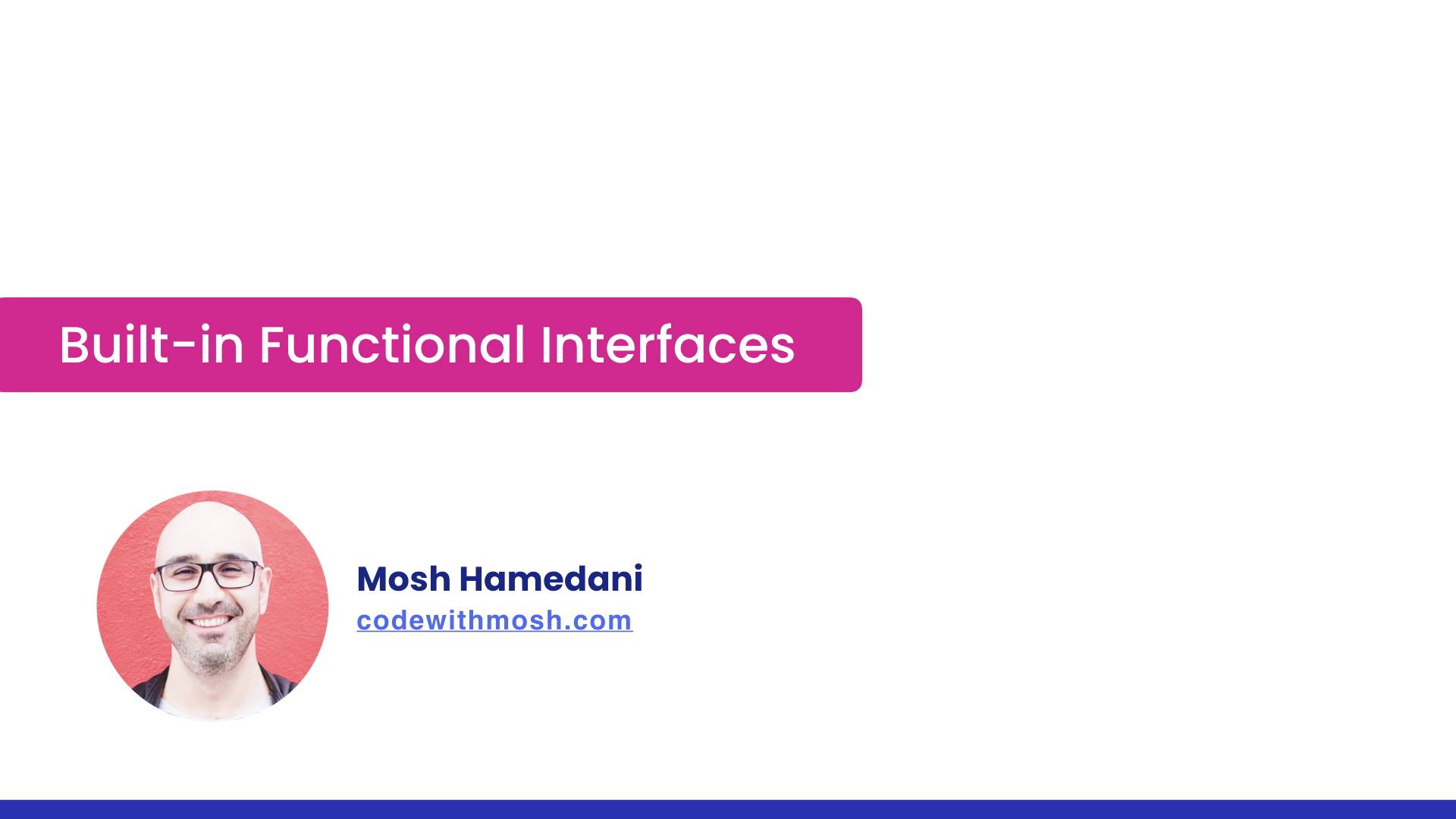 48- Built-in Functional Interfaces смотреть онлайн