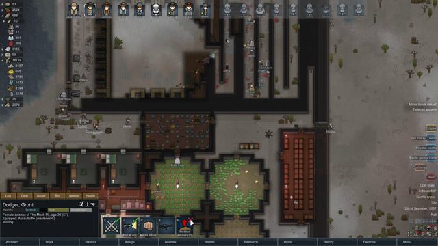 Mosh Pittsburgh vs. Conqueror's Town! - Rimworld Episode #78 смотреть онлайн