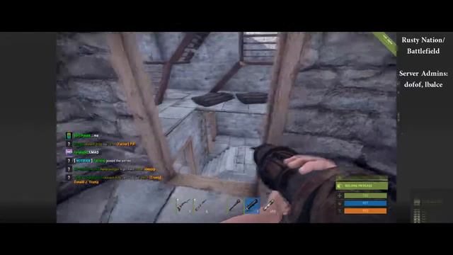 Rust Shenanigans[1] - Defending Stolen House {RUSTY NATION BATTLEFIELD SERVER} смотреть онлайн