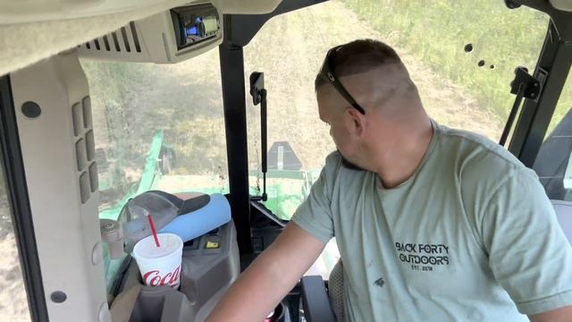 John Deere 5055E with MX10 bush hog! смотреть онлайн