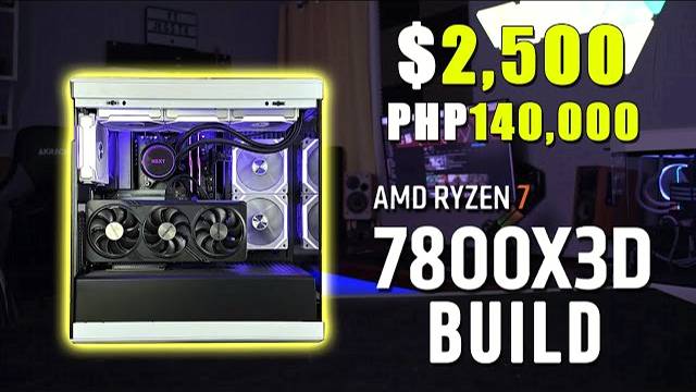 тест AMD RYZEN 7800X3D BUILD