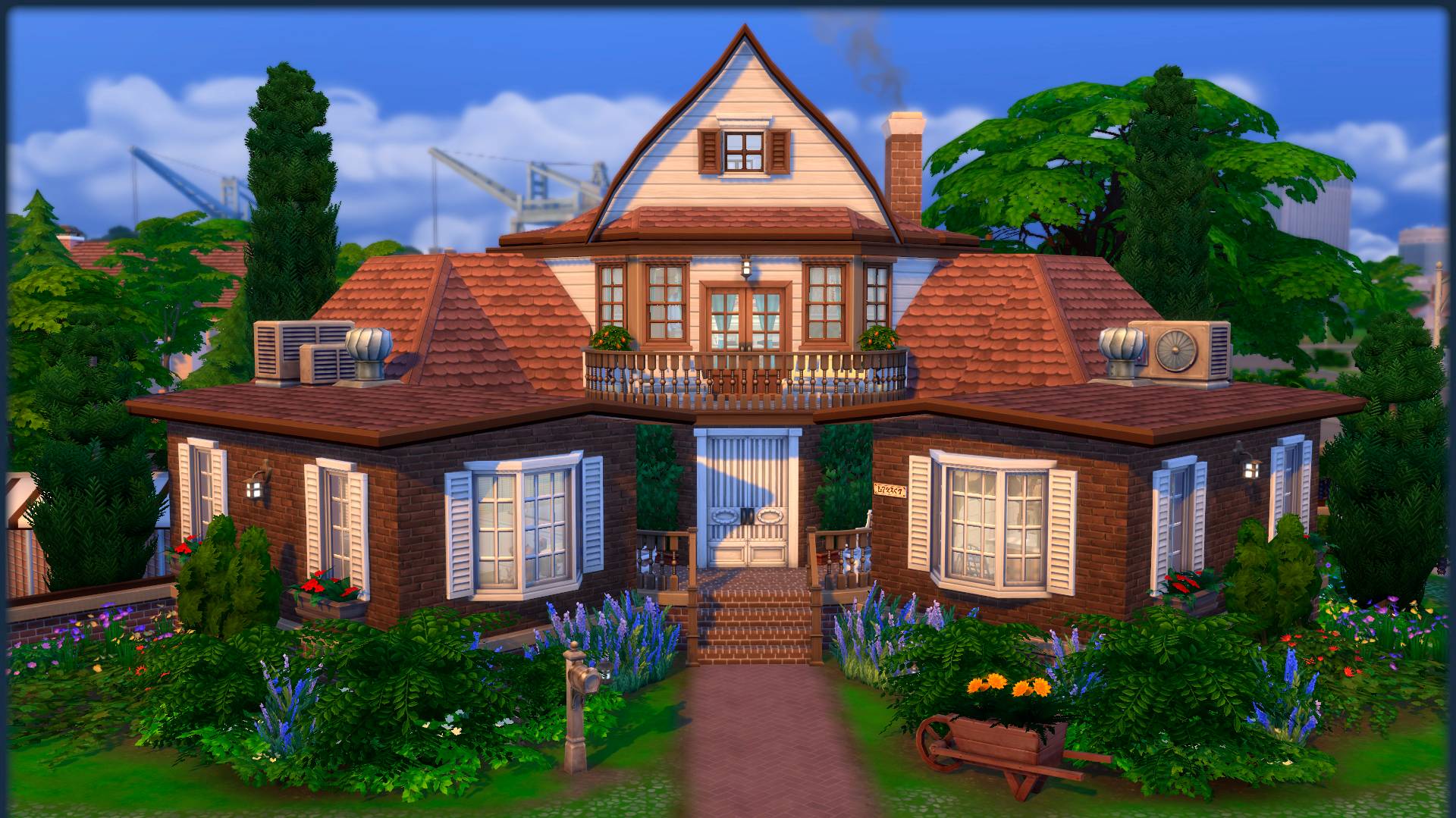 Дом Безумного архитектора -обзор| BG | NoCC Build |The Sims 4 | House Tour / Mad Architector's Home