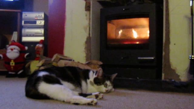 Clove explains that even though the decorating isn't finished, she loves the new wood burning stove смотреть онлайн