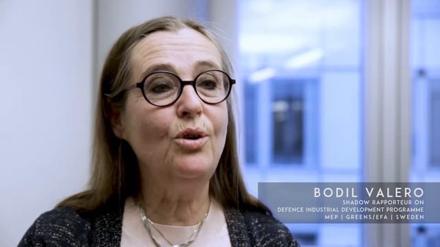 Bodil Valero - Shadow Rapporteur on Defence Industrial Development Programme | Sweden - PART 2 смотреть онлайн