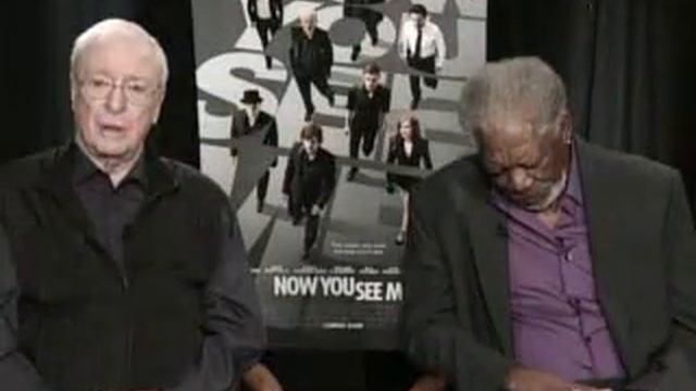 Morgan Freeman Sleeps During Interview