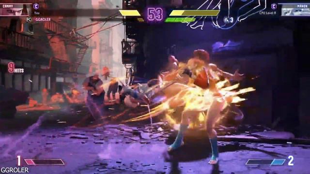 Cammy Street Fighter 6 [ slow motion clip] @GGROLER смотреть онлайн