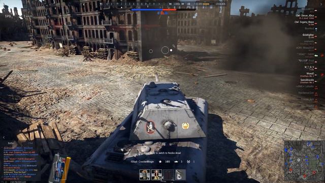 11 KILLS TOP TIER! - War Thunder E100 RB Gameplay смотреть онлайн