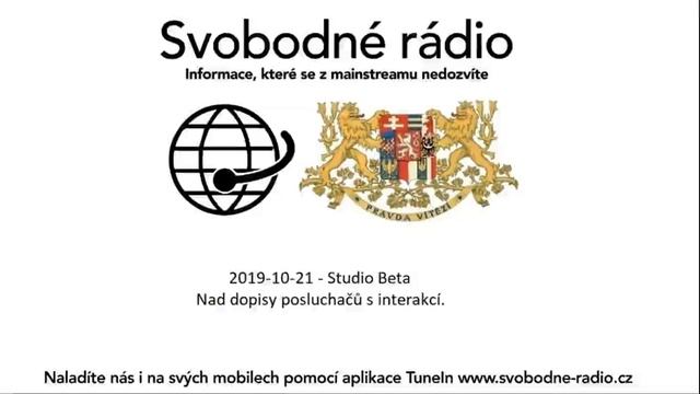 2019-10-21 - Studio Beta - Nad dopisy posluchačů s interakcí. смотреть онлайн