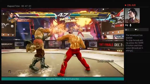 Tekken Trying to get better on stick смотреть онлайн