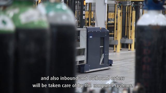 AGA's new fully automated cylinder filling plant смотреть онлайн