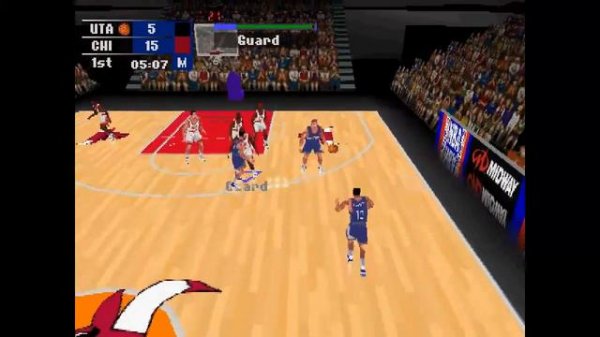 NBA Fastbreak 98 ... (PS1) Gameplay