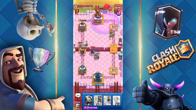 Новый королевский турнир в честь дня рождения /Clash Royale смотреть онлайн