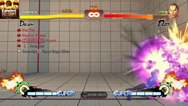 Ultra Street Fighter IV - Decapre Ultra Trial 20 смотреть онлайн