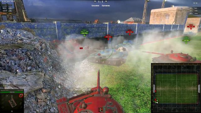 Т-62А СПОРТ Футбол World of Tanks смотреть онлайн