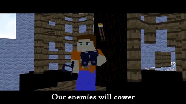 ♪ 'RAIDERS'   MINECRAFT PARODY OF CLOSER BY THE CHAINSMOKERS' ♫ ANIMATED MUSIC VIDEO ♫