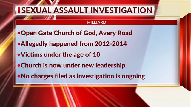 Child Sexual Assaults Reported At Ohio Church