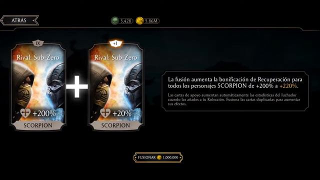 cómo llenar a un personaje a su máximo poder mortal Kombat Mobile #MK смотреть онлайн