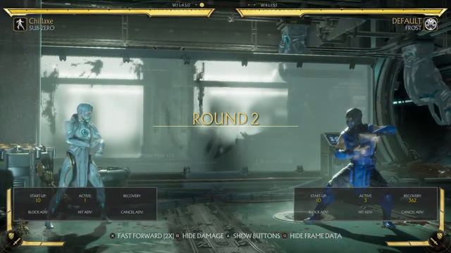 Mortal Kombat 11 Sub-Zero vs Frost смотреть онлайн