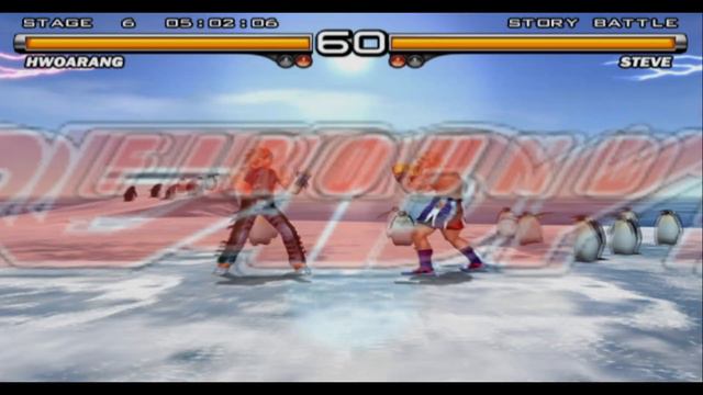 Tekken 5 Hwoarang Story Playthrough 4K PCSX2 PS2