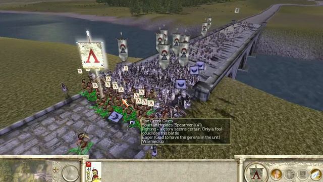 Rome Total War Battle( Power Of Hevy Uppgraded Units)
