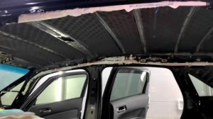 Honda Fit Шумоизоляция и подогрев руля.