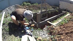 построил септик без колец часть 1