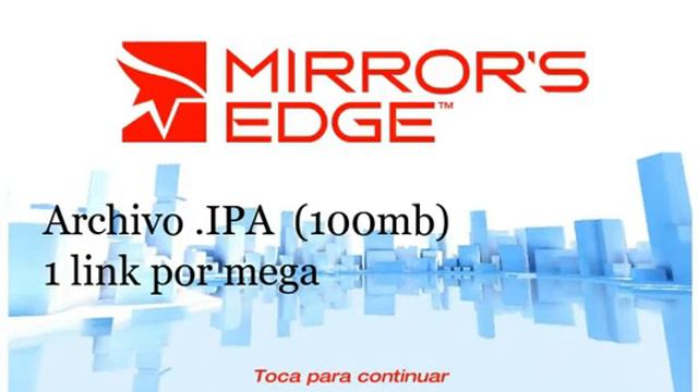 Mirrors Edge para Iphone IPA file смотреть онлайн