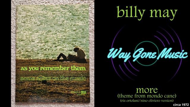 Billy May - More (Theme from 'Mondo Cane') (Riz Ortolani/Nino Oliviero version) смотреть онлайн