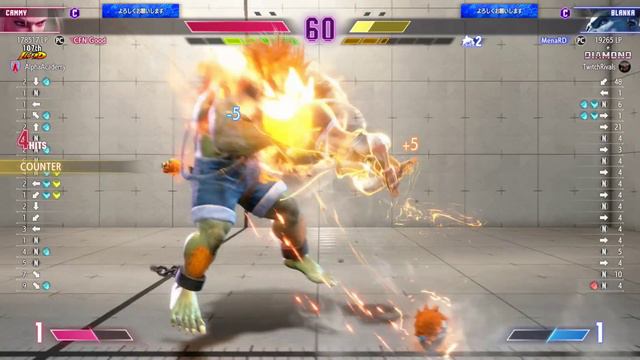 【スト6】CFN Good(キャミィ) vs MenaRD(ブランカ) STREET FIGHTER 6【Key display on】【4K】 смотреть онлайн