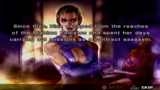 Tekken 4 Nina Williams Prologue смотреть онлайн