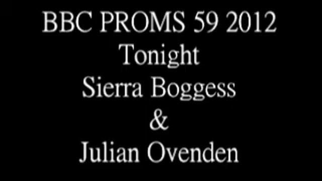 Tonight - Sierra Boggess & Julian Ovenden BBC Proms 2012 смотреть онлайн