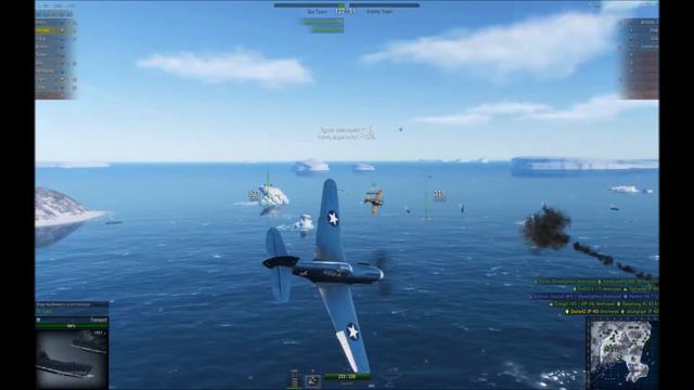 World of Warplanes - P-40, Arctic Region смотреть онлайн