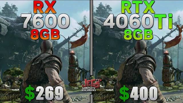 RX7600 8GB VS RTX4060TI 8GB