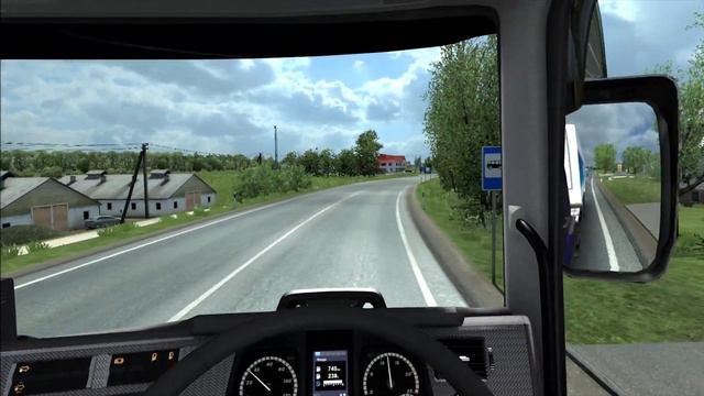 【ETS2 VR 2160p】VR(Oculus Rift S)を使って、新型スーパーグレート(仮設3号機)に乗ってワクチン輸送イベントに参加してきた！第2弾 ～なれない方は画面酔いにご注意を💦～