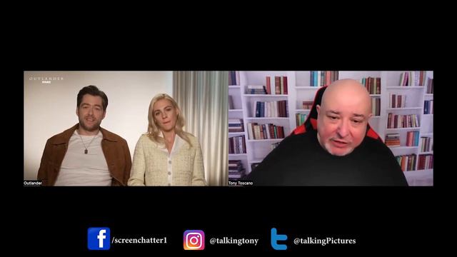 Sophie Skelton & Richard Rankin - Outlander смотреть онлайн