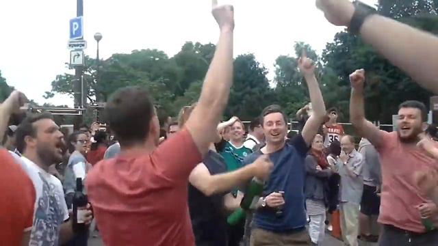 EURO 2016 - Will Grigg's On Fire/Free From Desire - Northern Ireland - Eiffel Tower смотреть онлайн
