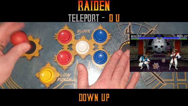 Mortal Kombat 4 - Raiden - Teleport смотреть онлайн