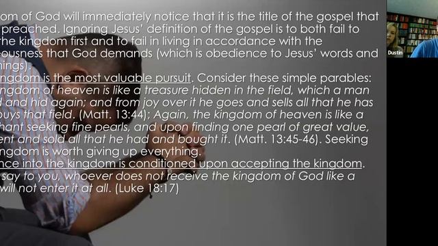 Seeking First the Kingdom of God - Matt. 6:25-34 смотреть онлайн