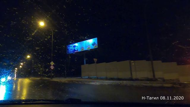 #8 НОЧЬЮ на машине по городу НИЖНИЙ ТАГИЛ смотреть онлайн