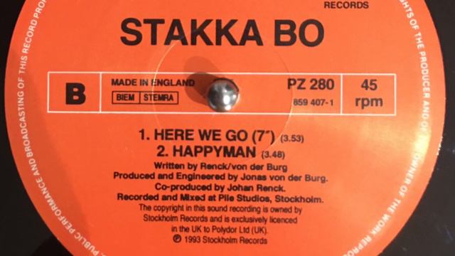 STAKKA BO - Happy Man