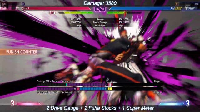SF6 Juri Drive Impact Combos (FSE Excluded) смотреть онлайн