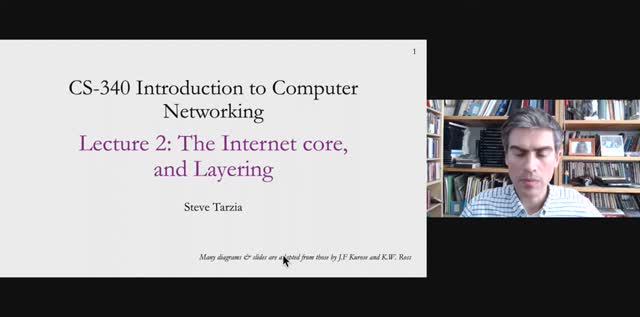 Networking Lecture 02 - The Internet Core and Layering