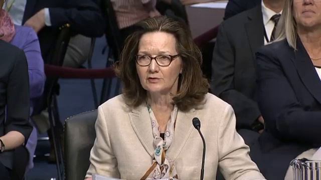 CIA nominee Gina Haspel says ‘tough lessons’ learned from interrogation смотреть онлайн