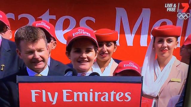 Jockey Michelle Payne First female winner of the Melbourne Cup - Winner's Speech смотреть онлайн