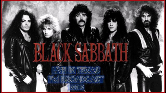 Black Sabbath – Live In Texas | FM Broadcast (1986 Full Concert) | With Ray Gillen